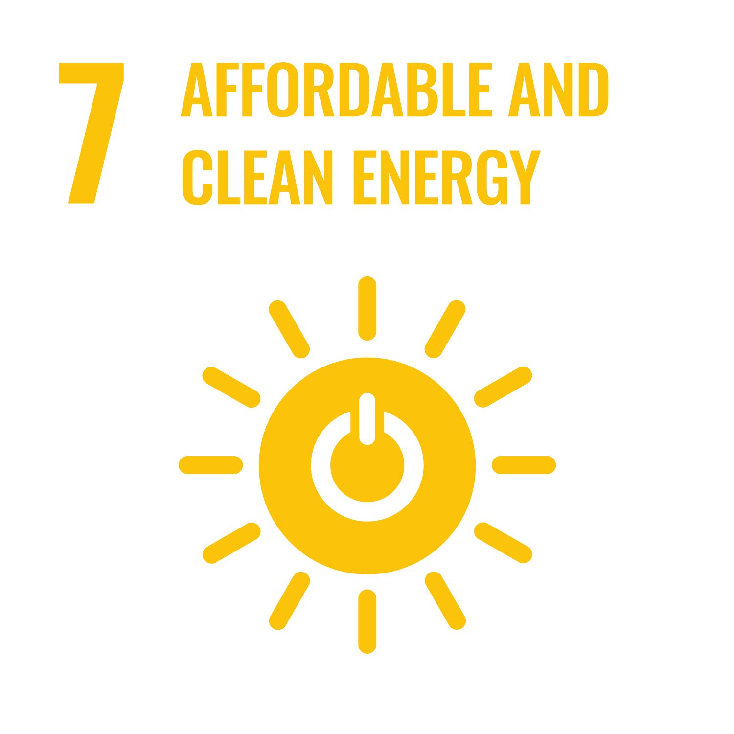 UN SDG 7: Affordable and clean energy